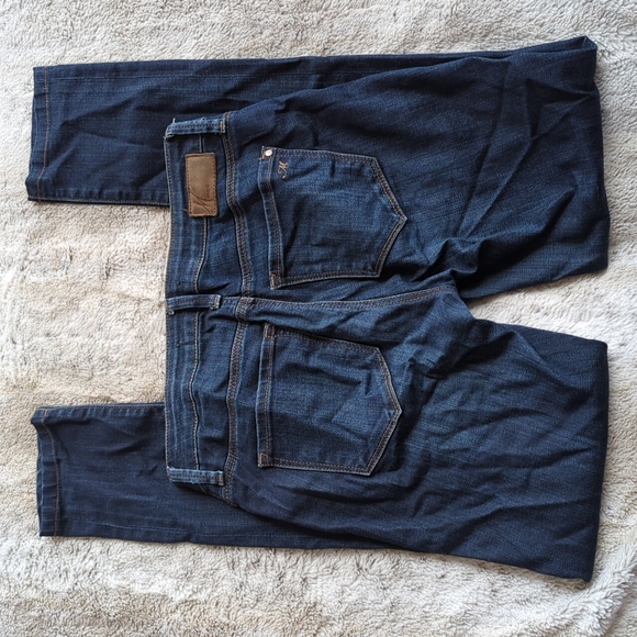 Anthropologie Mavi Mid Rise Skinny Blue Jeans Size 25 Waist 27.5 In Inseam 29.5 - Picture 4 of 4